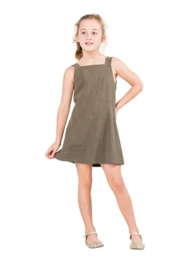 Heartbreaker Strap Dress Girls - Dark Army