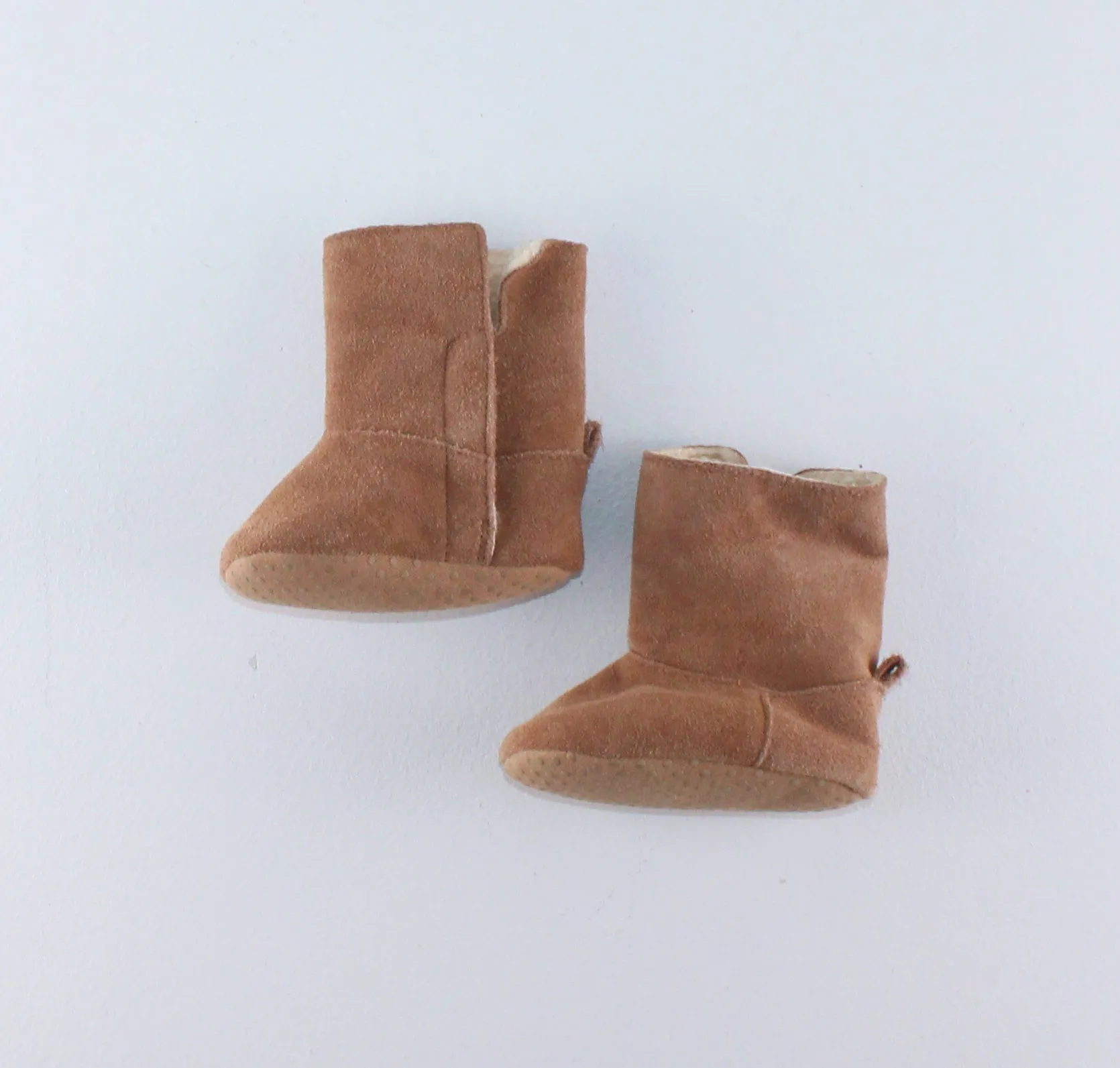 JOE FRESH SOFT SOLE TAN BOOTS SIZE SMALL (APPROX 3 TODDLER) PRE-LOVED