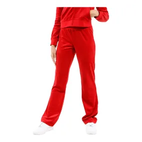 Juicy Couture Women's OG Big Bling Velour Track Pants