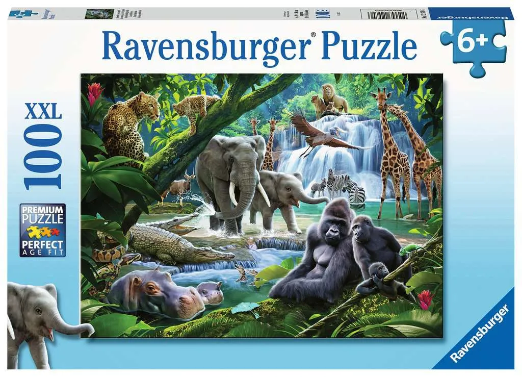 Jungle Animals 100pc Puzzle
