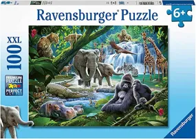 Jungle Animals 100pc Puzzle
