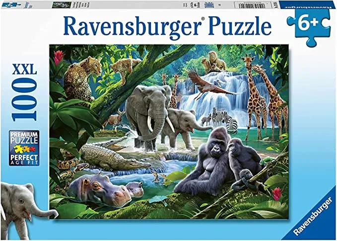 Jungle Animals 100pc Puzzle