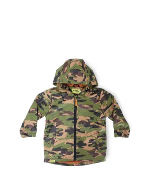 Kids Raincoat- Camo