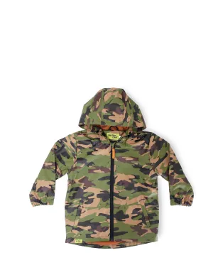 Kids Raincoat- Camo