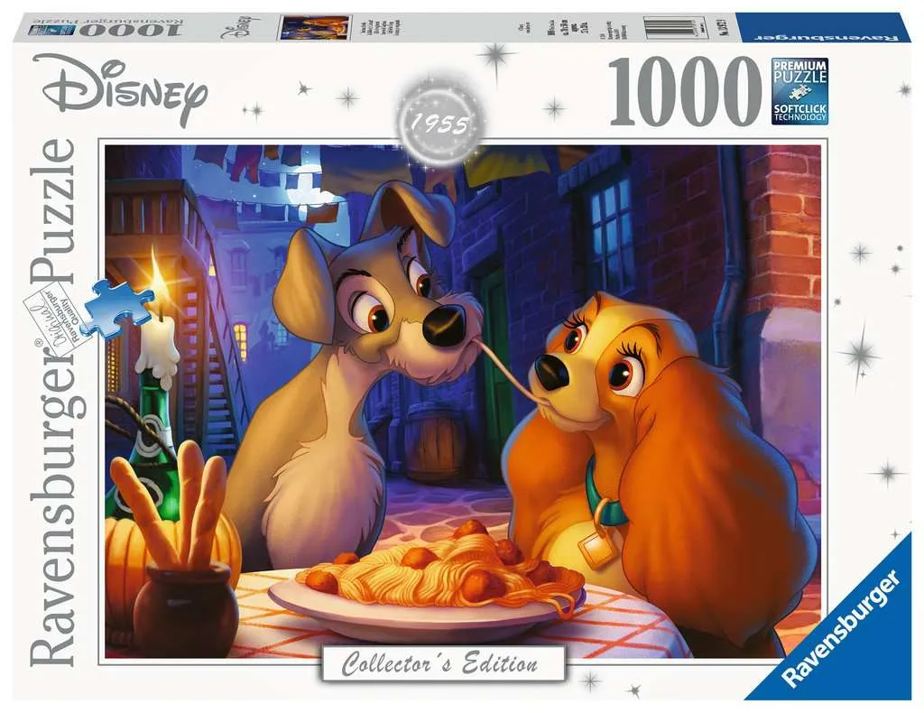 Lady and the Tramp 1000 pc Puzzle