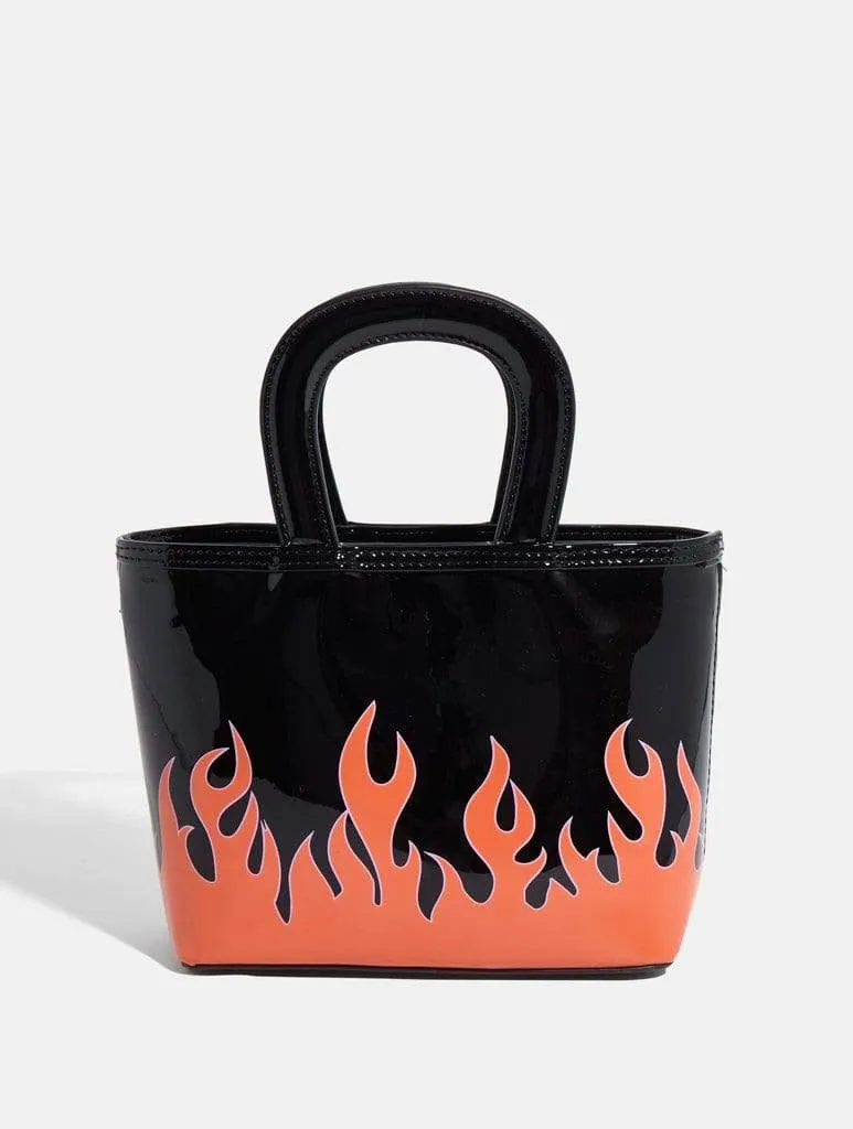 Leilani Flames Tote Bag