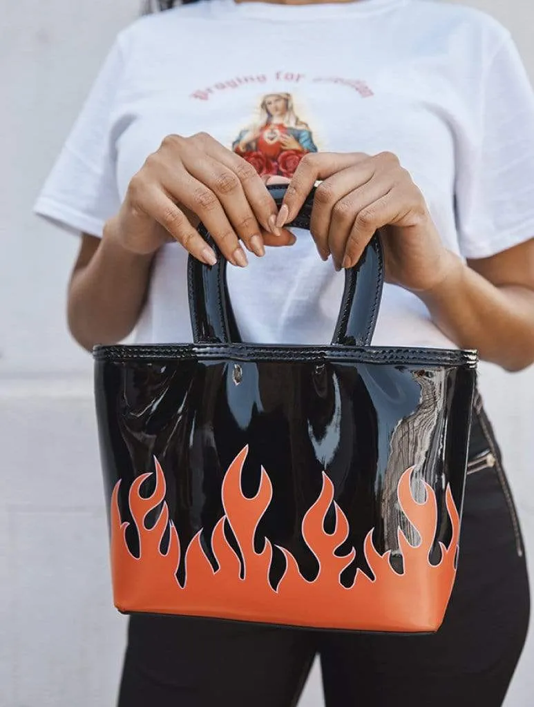 Leilani Flames Tote Bag
