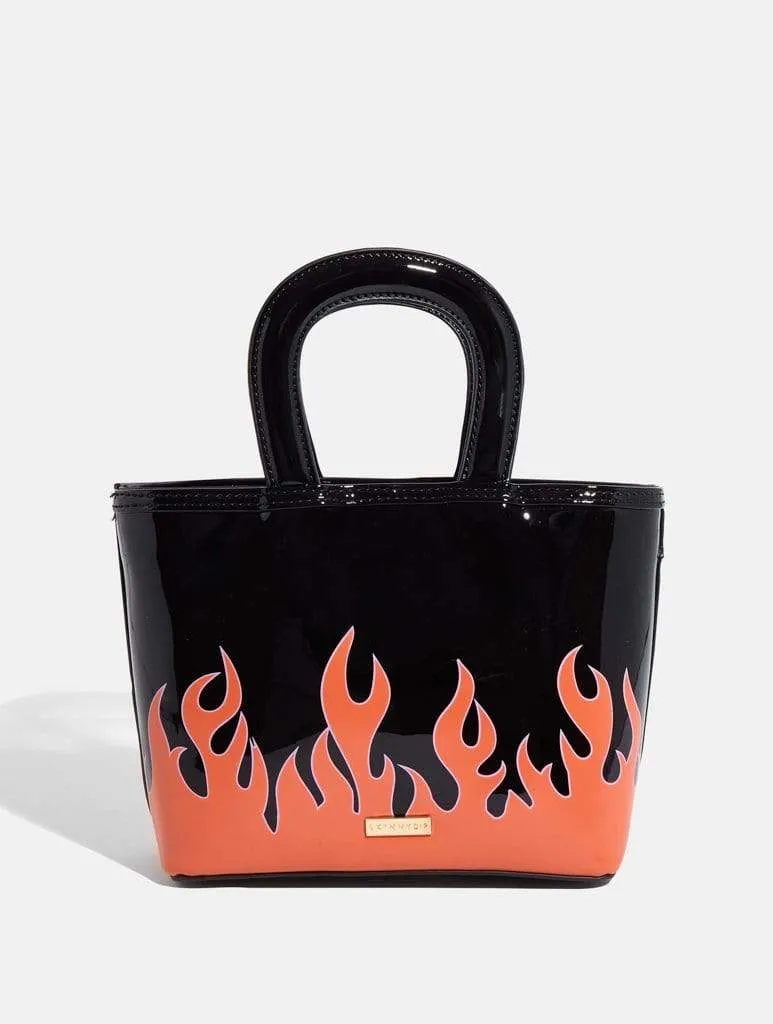 Leilani Flames Tote Bag