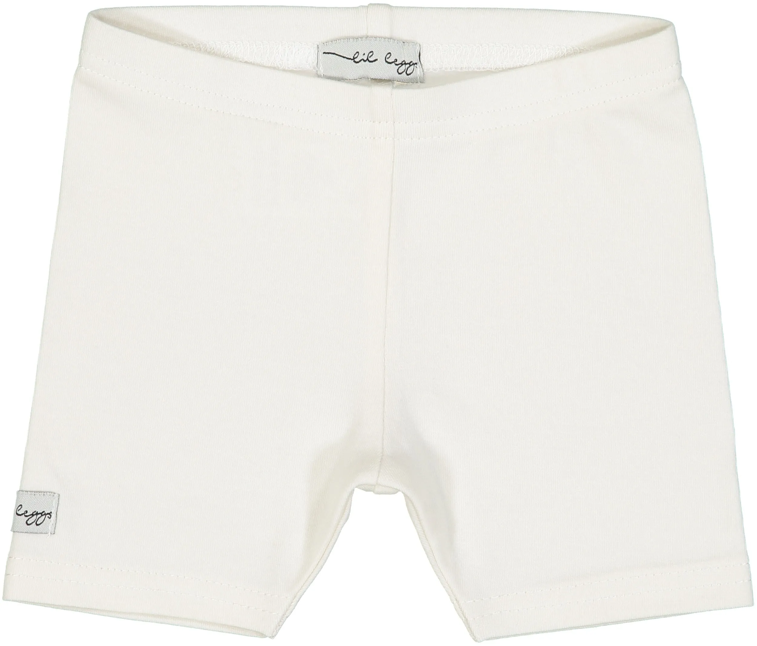 Lil Leggs Ivory Basic Short Leggings