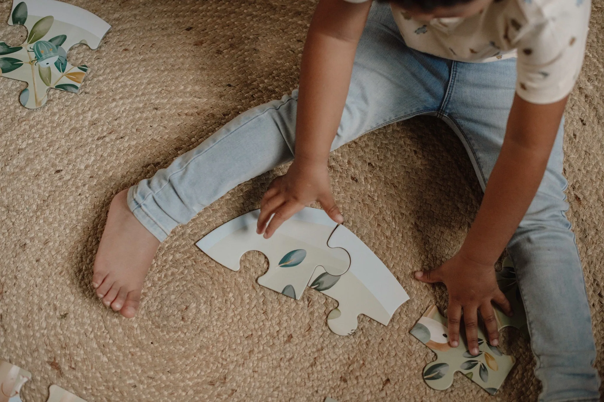 Little Dutch Floorpuzzle - Forest Friends