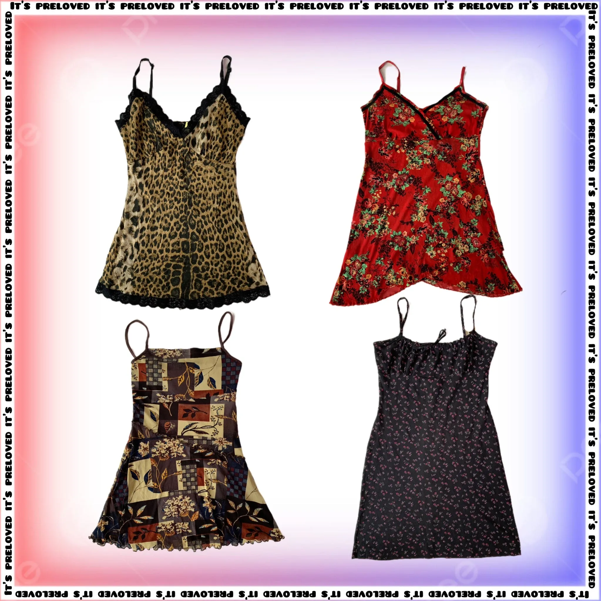 Little Y2K Slip Dress Mix (SS-594)