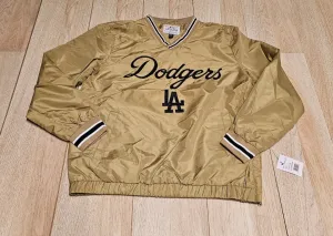 Los Angeles Dodgers Tan Team Logo Windbreaker Jacket