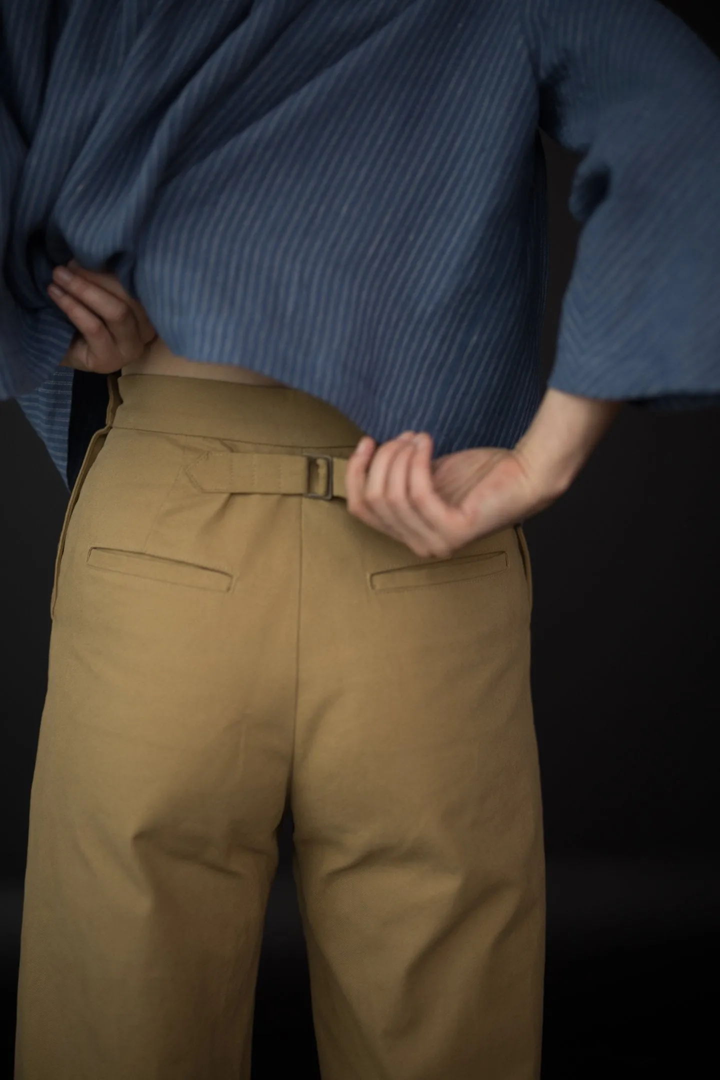 Merchant & Mills, Quinn Sailor Trousers Paper Pattern, two size ranges