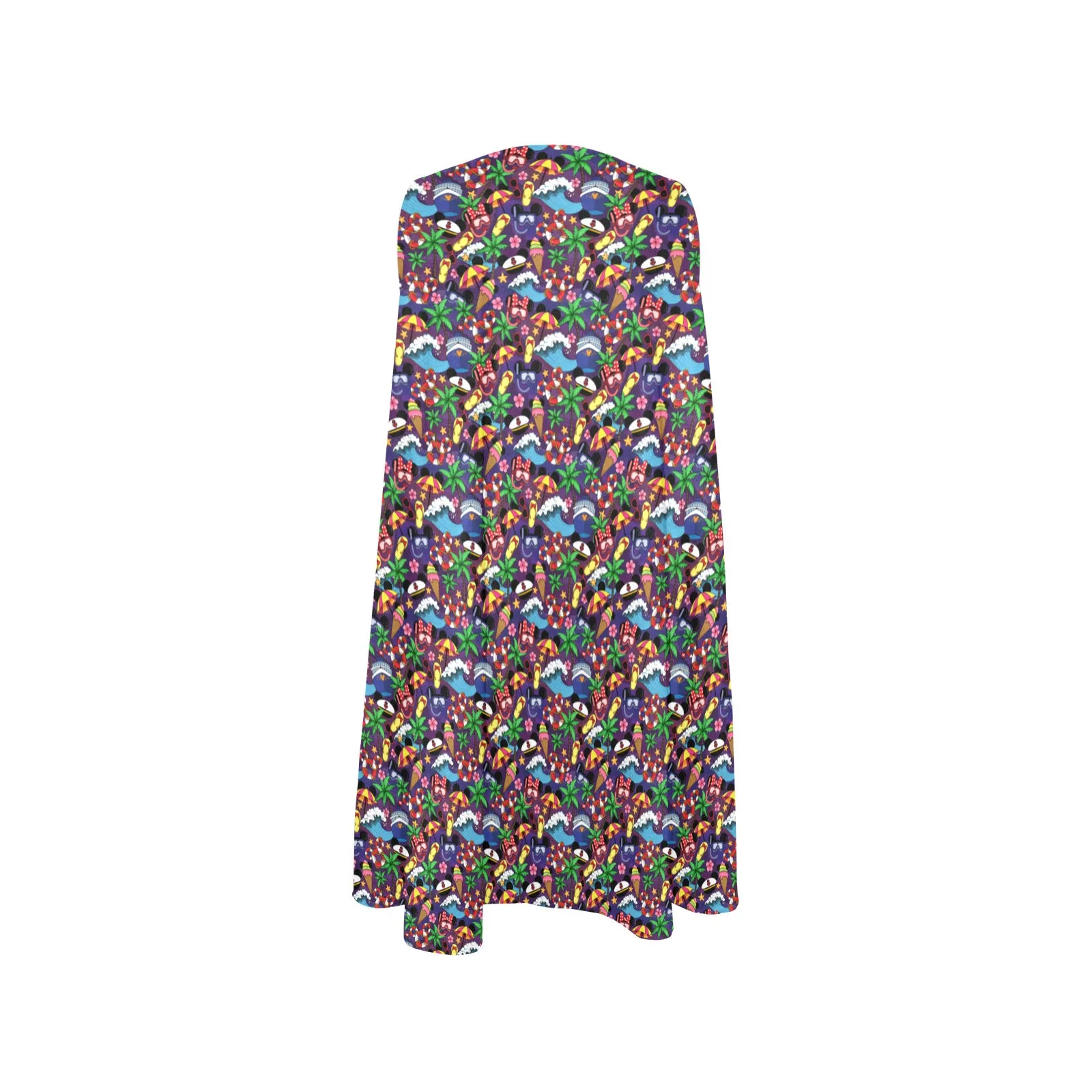 Mickey And Minnie Cruise Sleeveless A-Line Pocket Dress