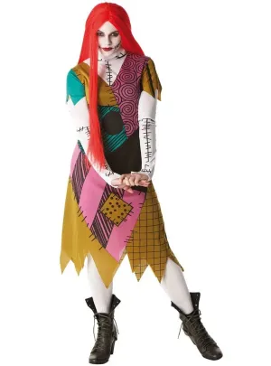 Nightmare Before Christmas Womens Plus Size Sally Finkelstein Costume