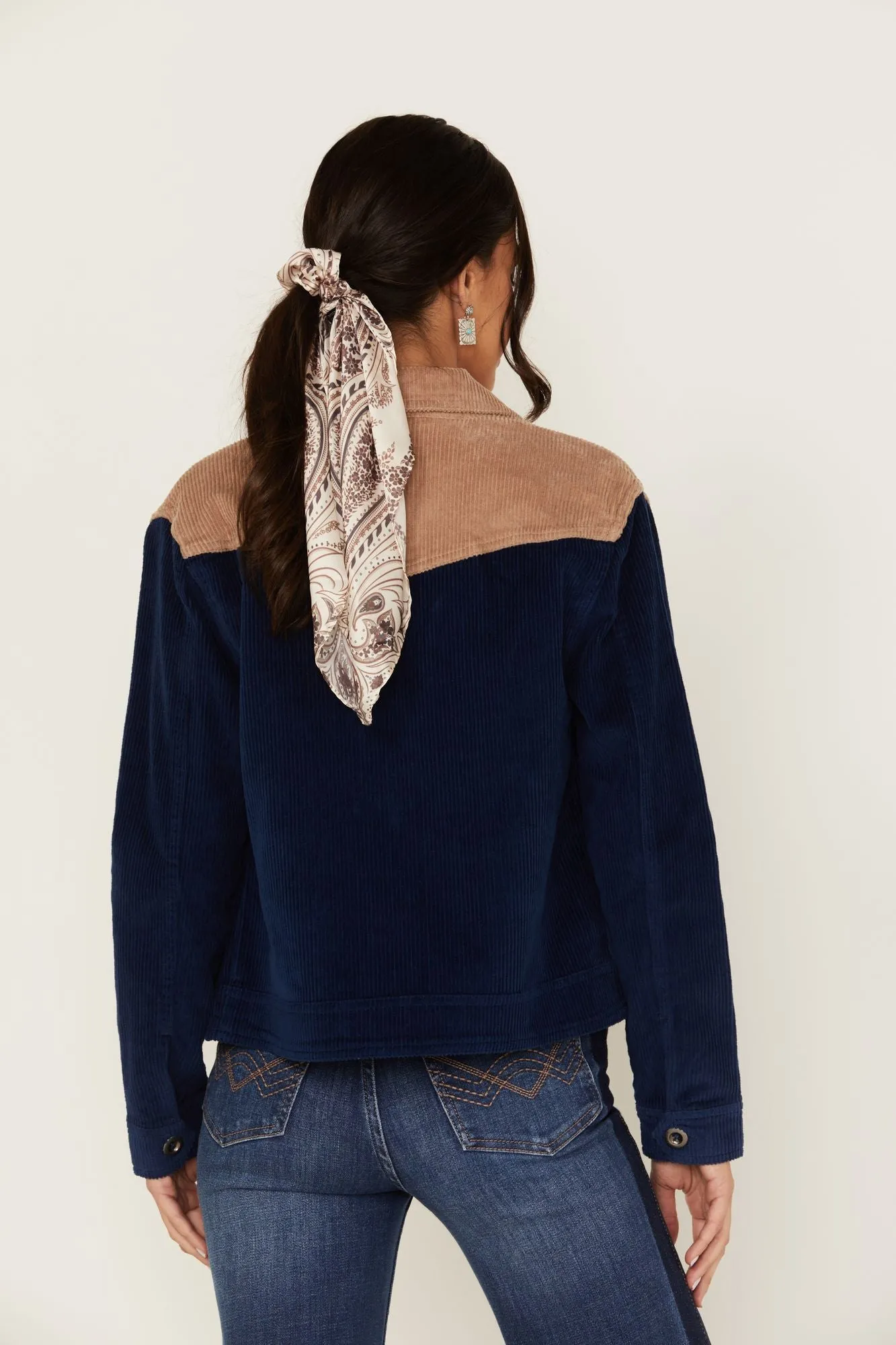 Oak Hill Corduroy Color Block Jacket