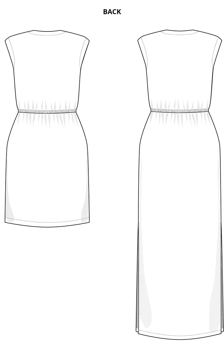 PDF Pattern - Ava Dress | Pattern Scout