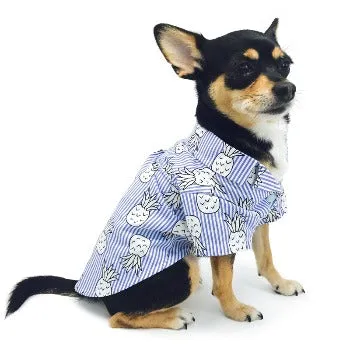 Pineapple Shirt - Blue