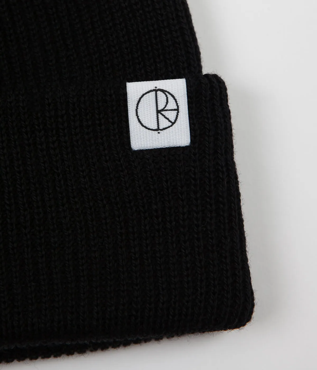 Polar Merino Wool Beanie - Black