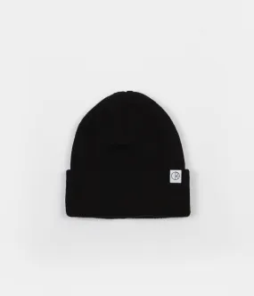 Polar Merino Wool Beanie - Black