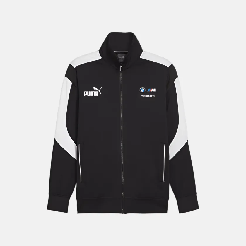 Puma BMW M Motorsport  MT7  Slim Fit Men's Track Jacket -Black