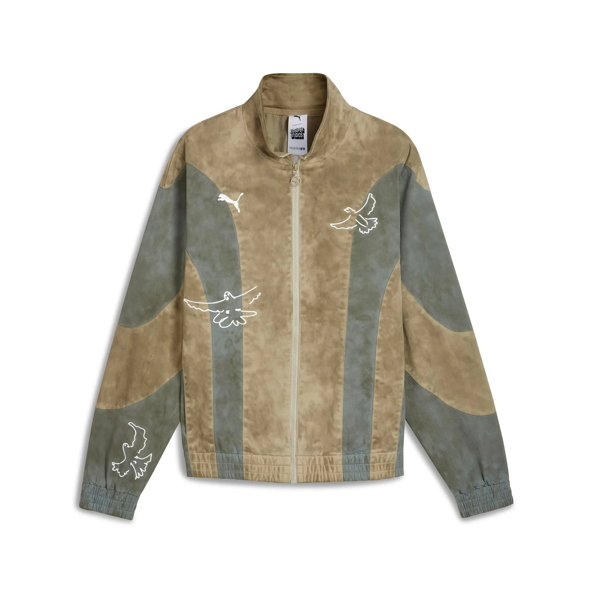 Puma x KidSuper Track Jacket Pebble Grey