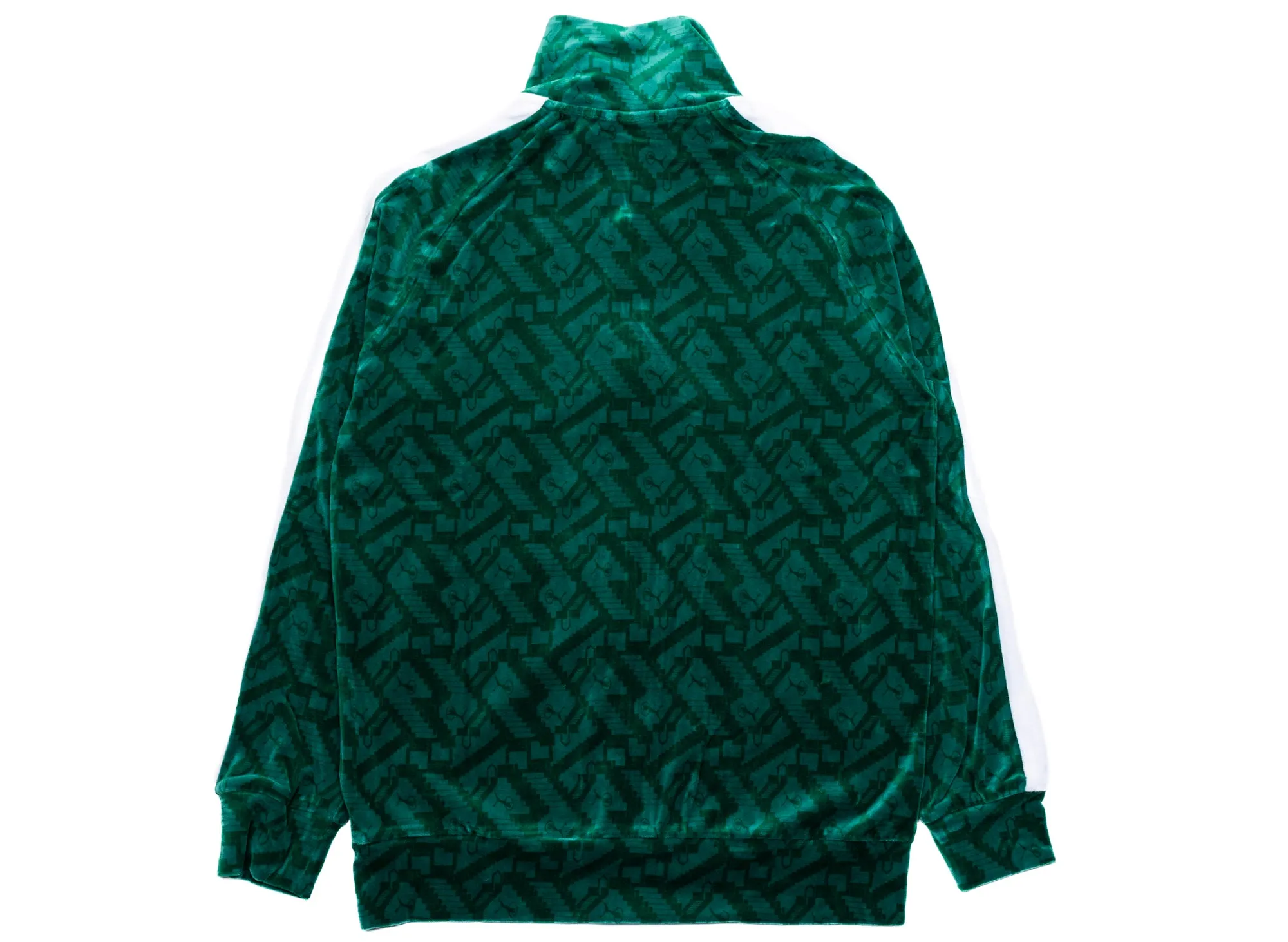 Puma x Squid Game T7 Iconic Track Jacket in Mint xld