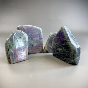 Rainbow Purple Labradorite Free Form - Ethically Sourced
