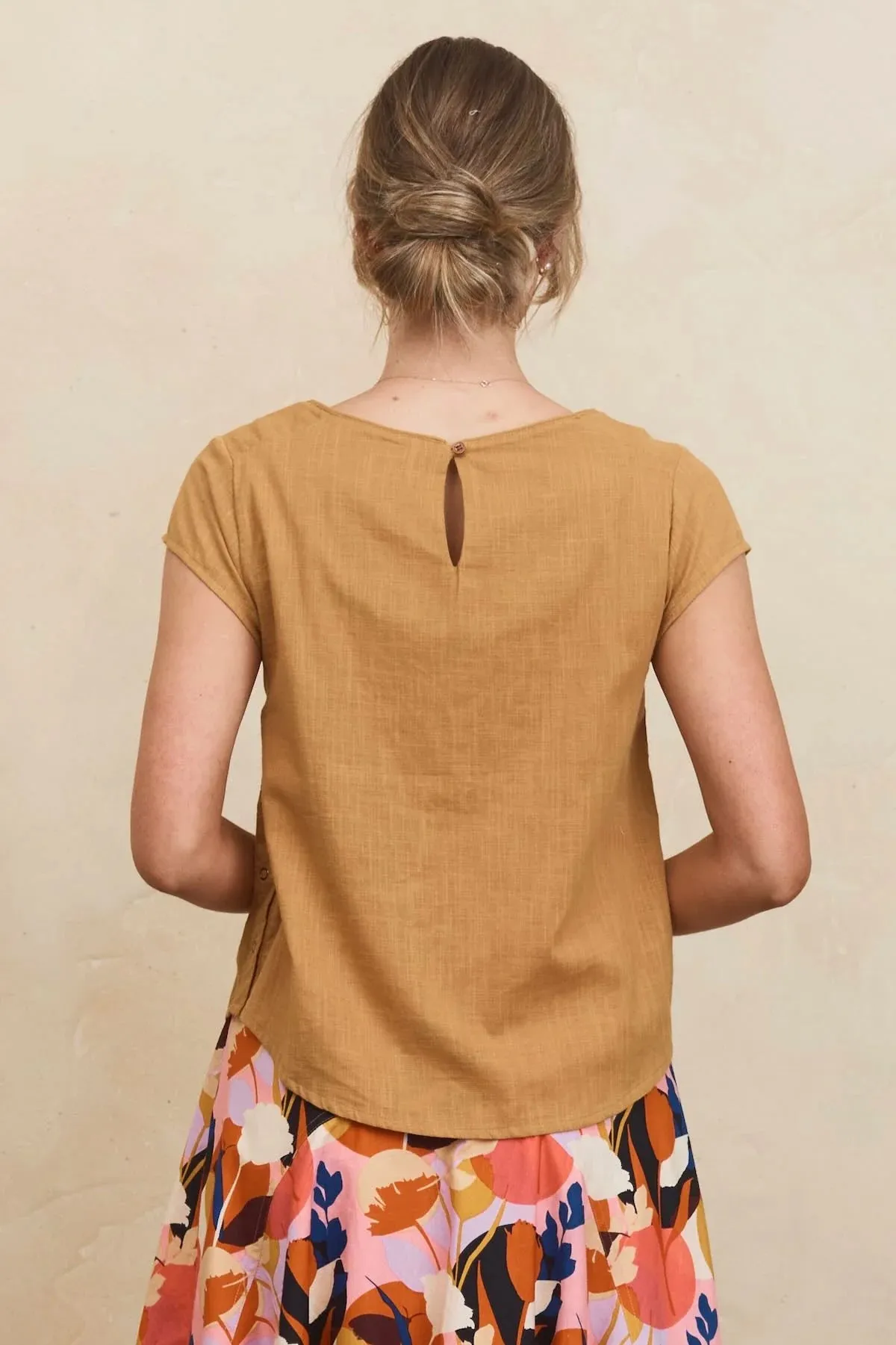 Remi Top Saffron