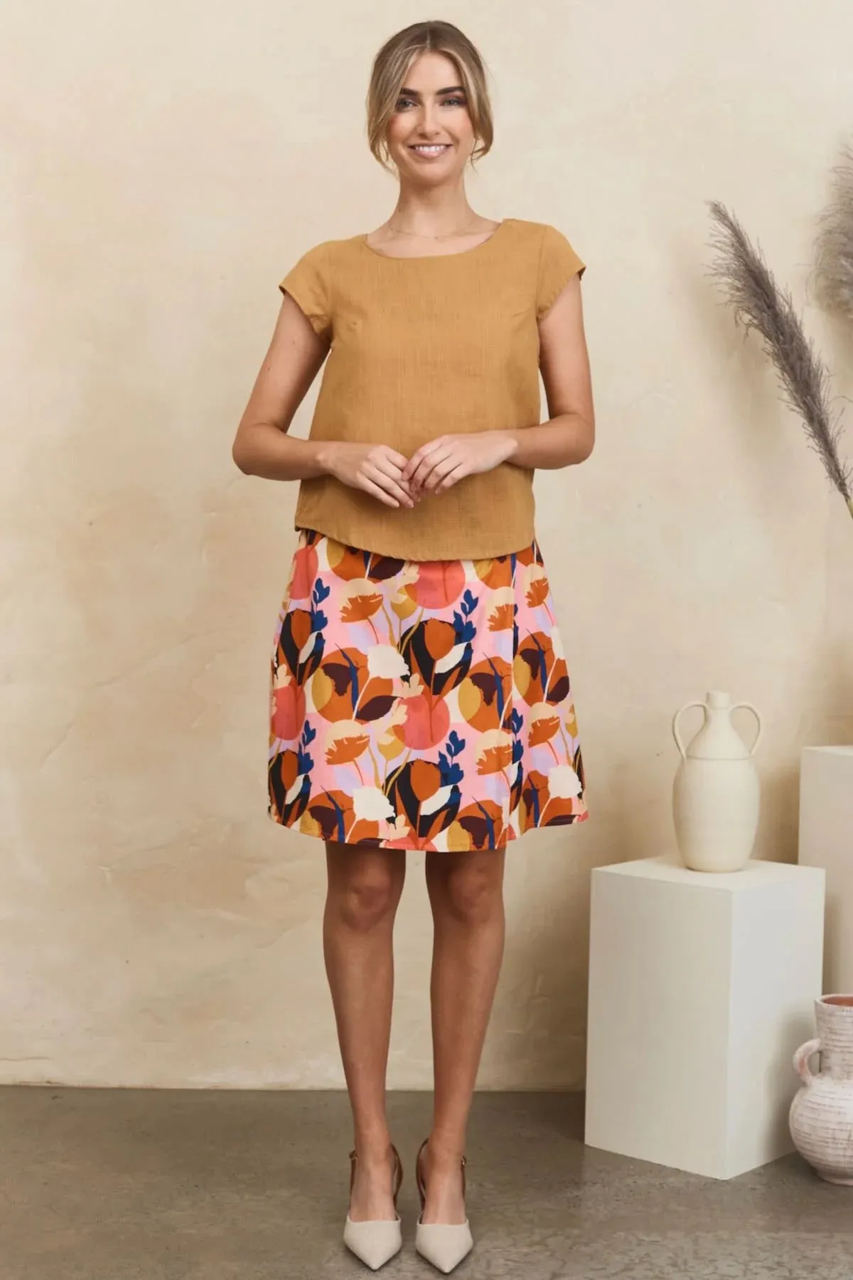 Remi Top Saffron