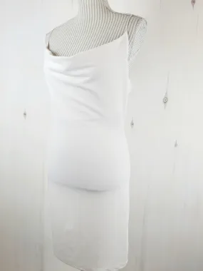 REVAMPED IVORY DRESS LADIES LARGE PRE-LOVED