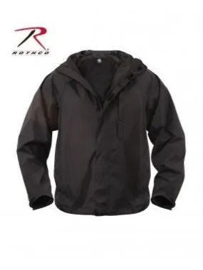 Rothco Packable Rain Jacket Black 3754
