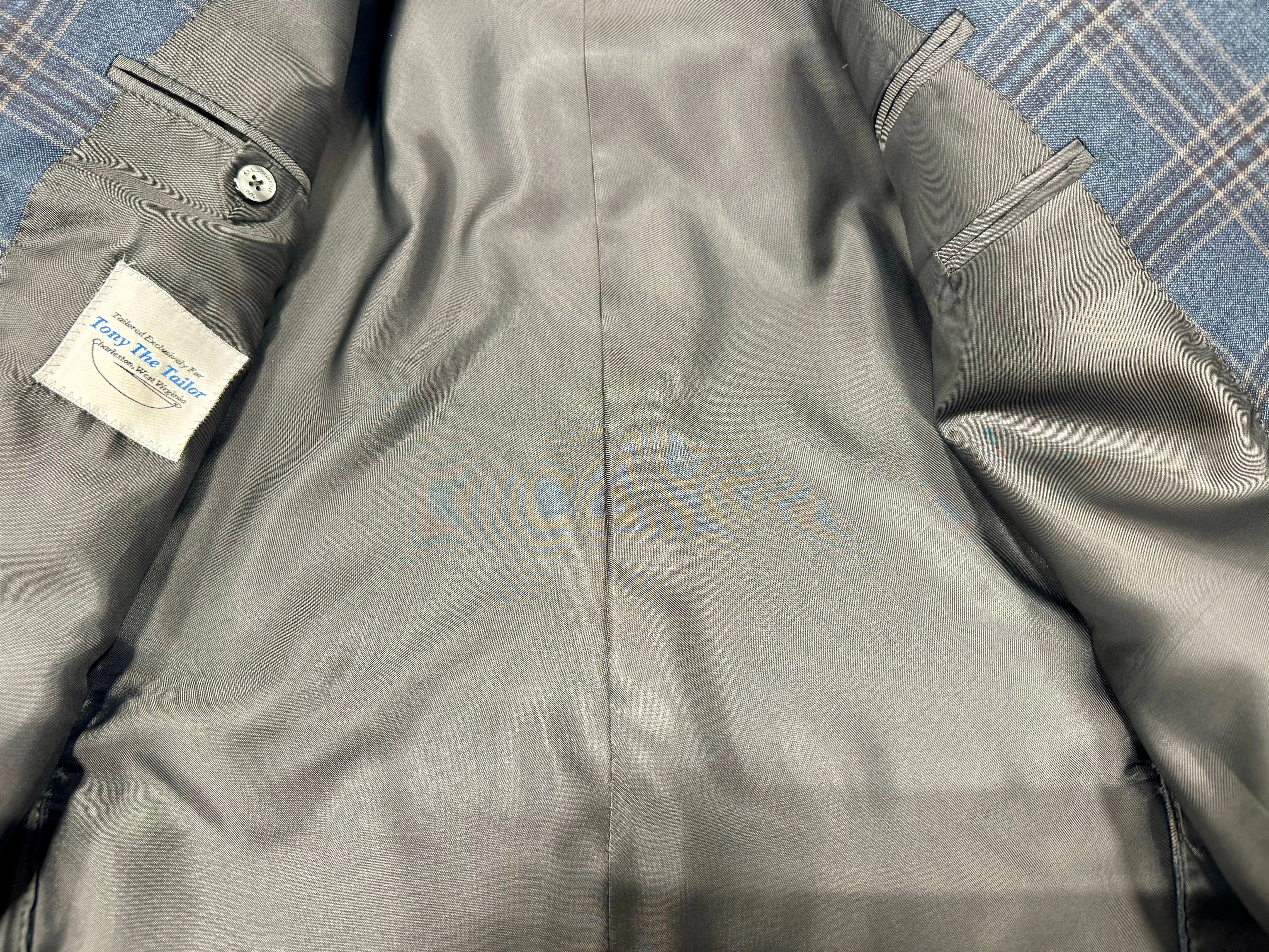Samuelsohn Green/Tan/Black Plaid Jacket