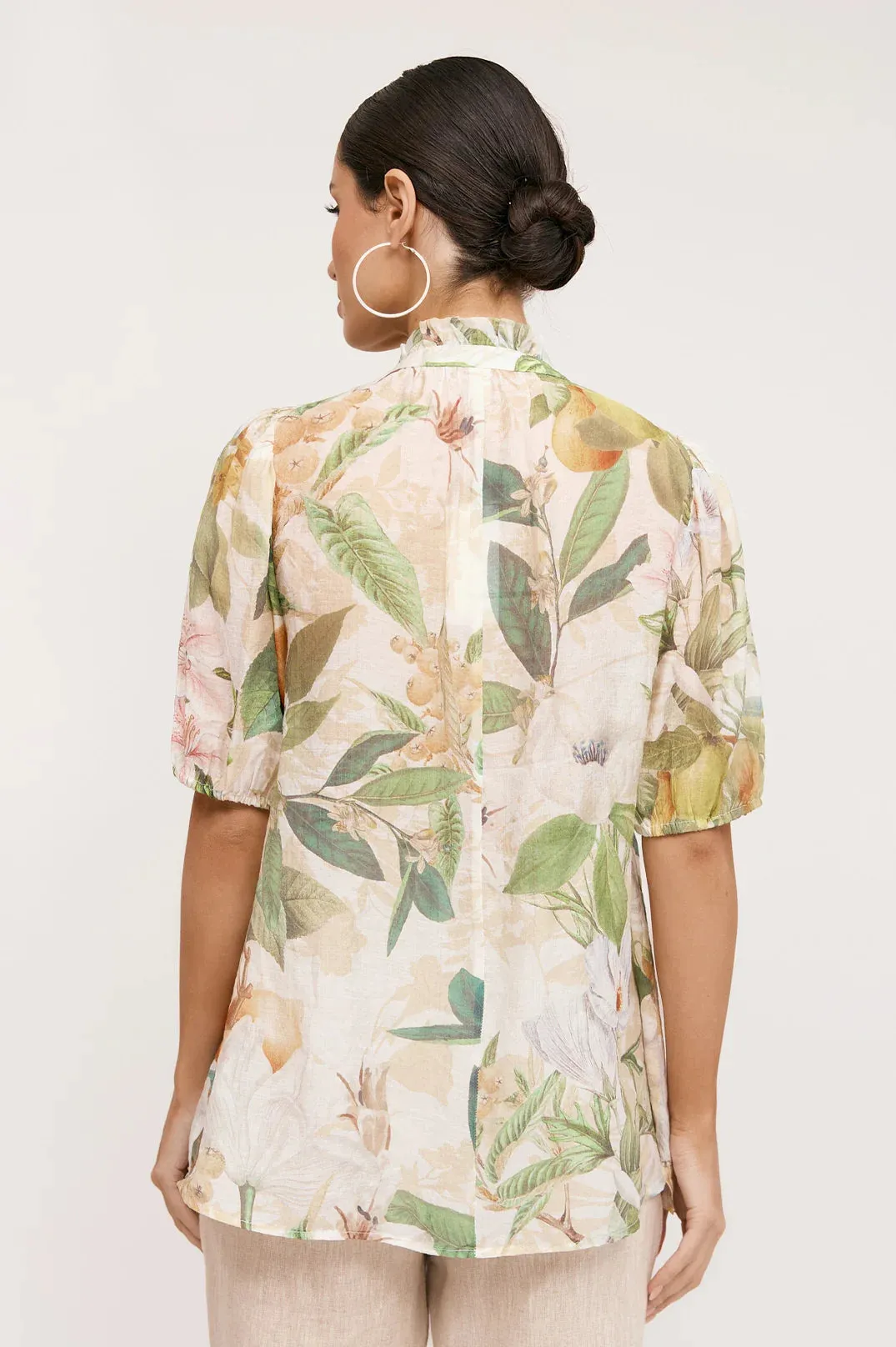 Sandra Adelaide Print Top Print