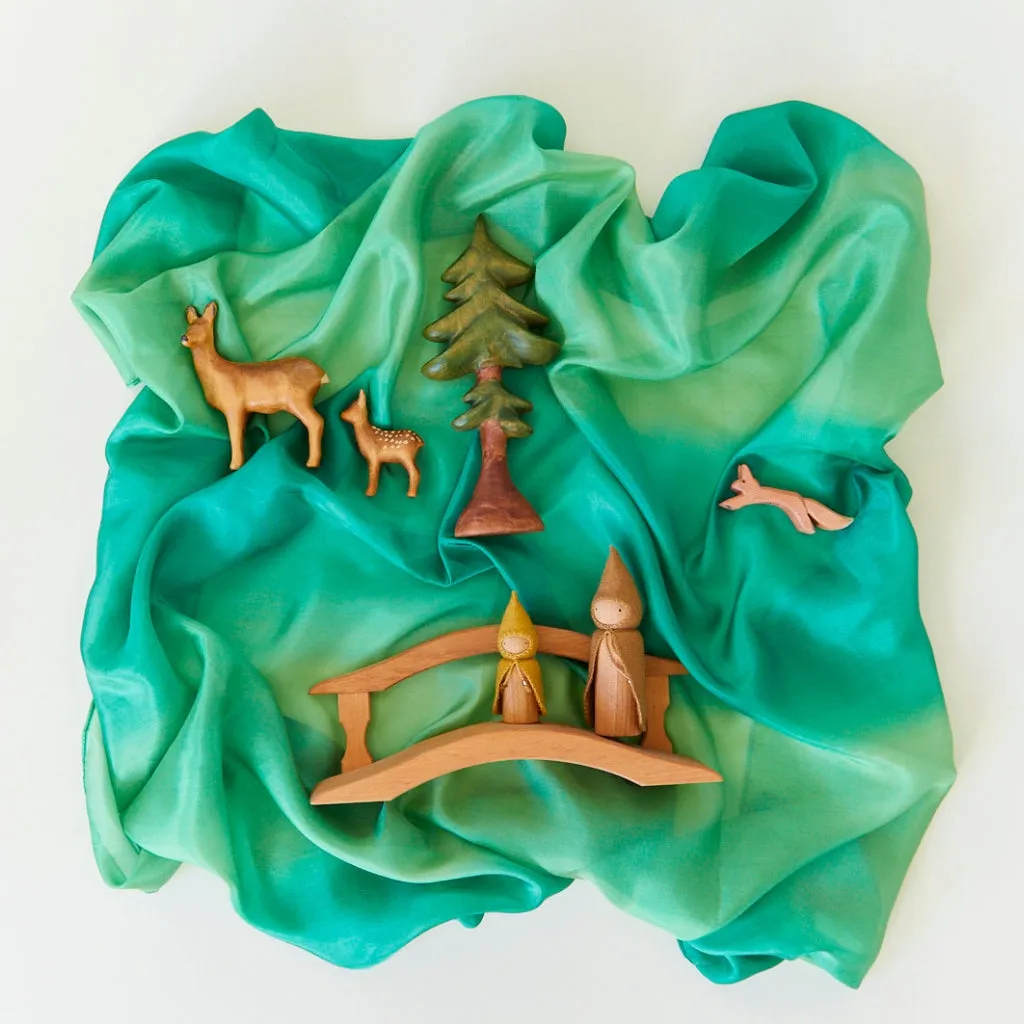 Sarah's Silk Earth Playsilk - Forest