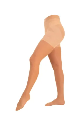 Sheer Contour Tights • Ivory