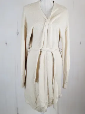 SHEIN TAN LONG SOFT SWEATER LADIES MEDIUM PRE-LOVED
