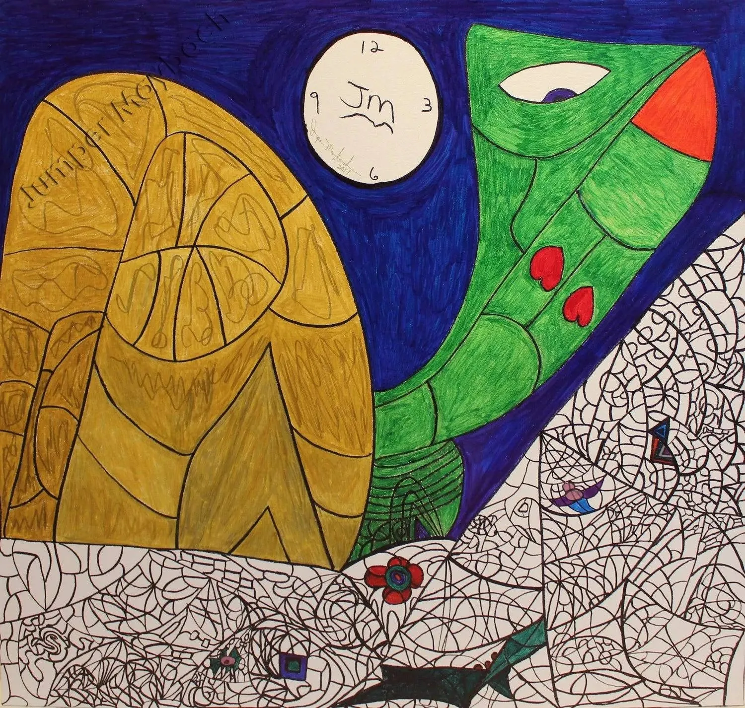 Sidney the Turtle - Original Painting