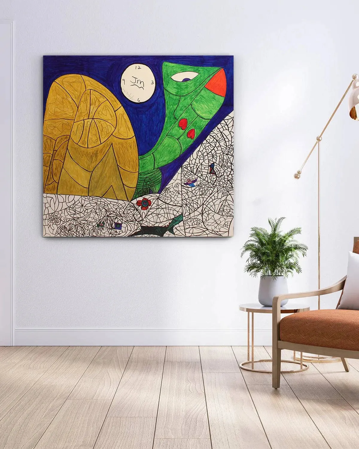 Sidney the Turtle - Original Painting