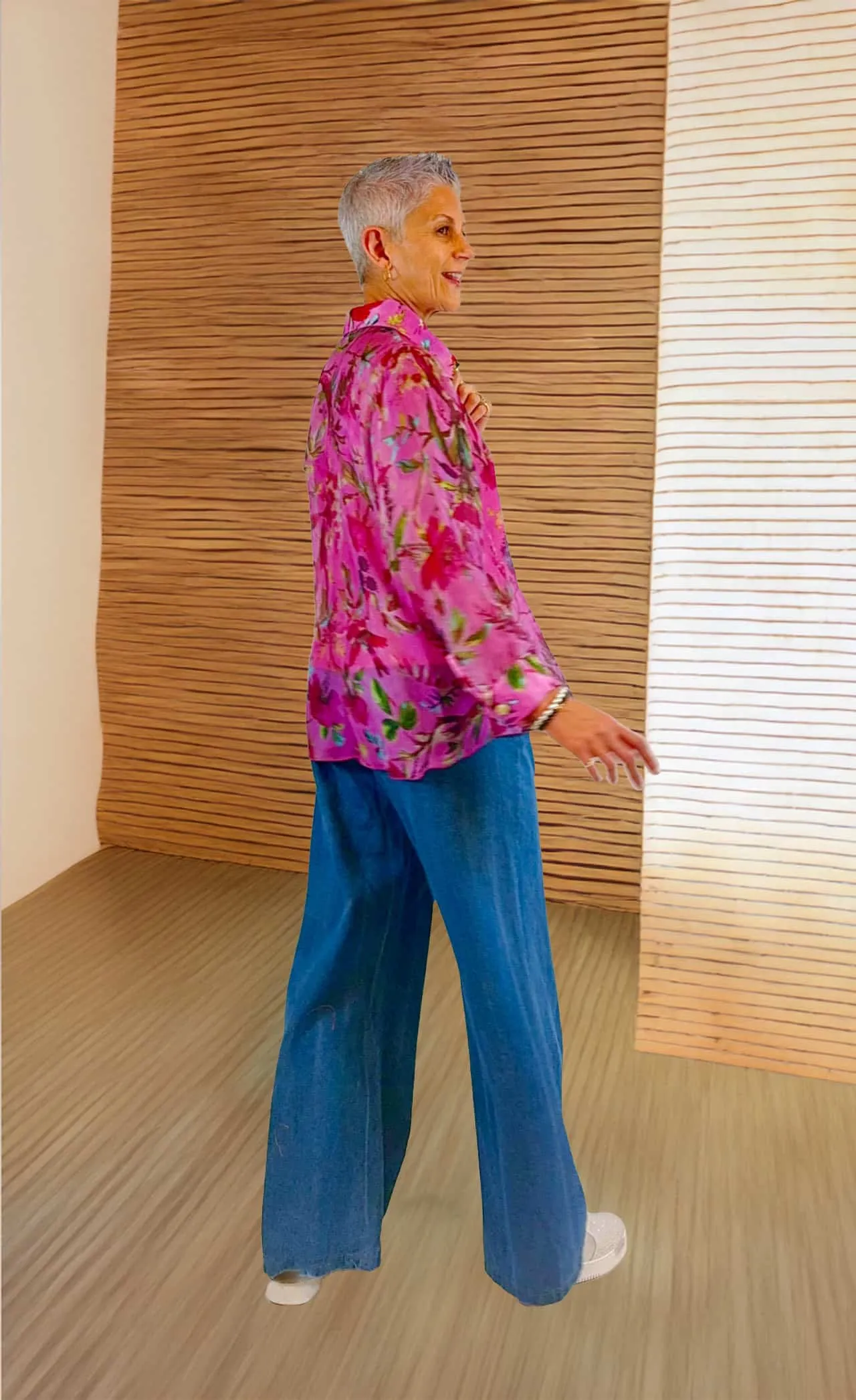 Silk Shirt Georgina Floral