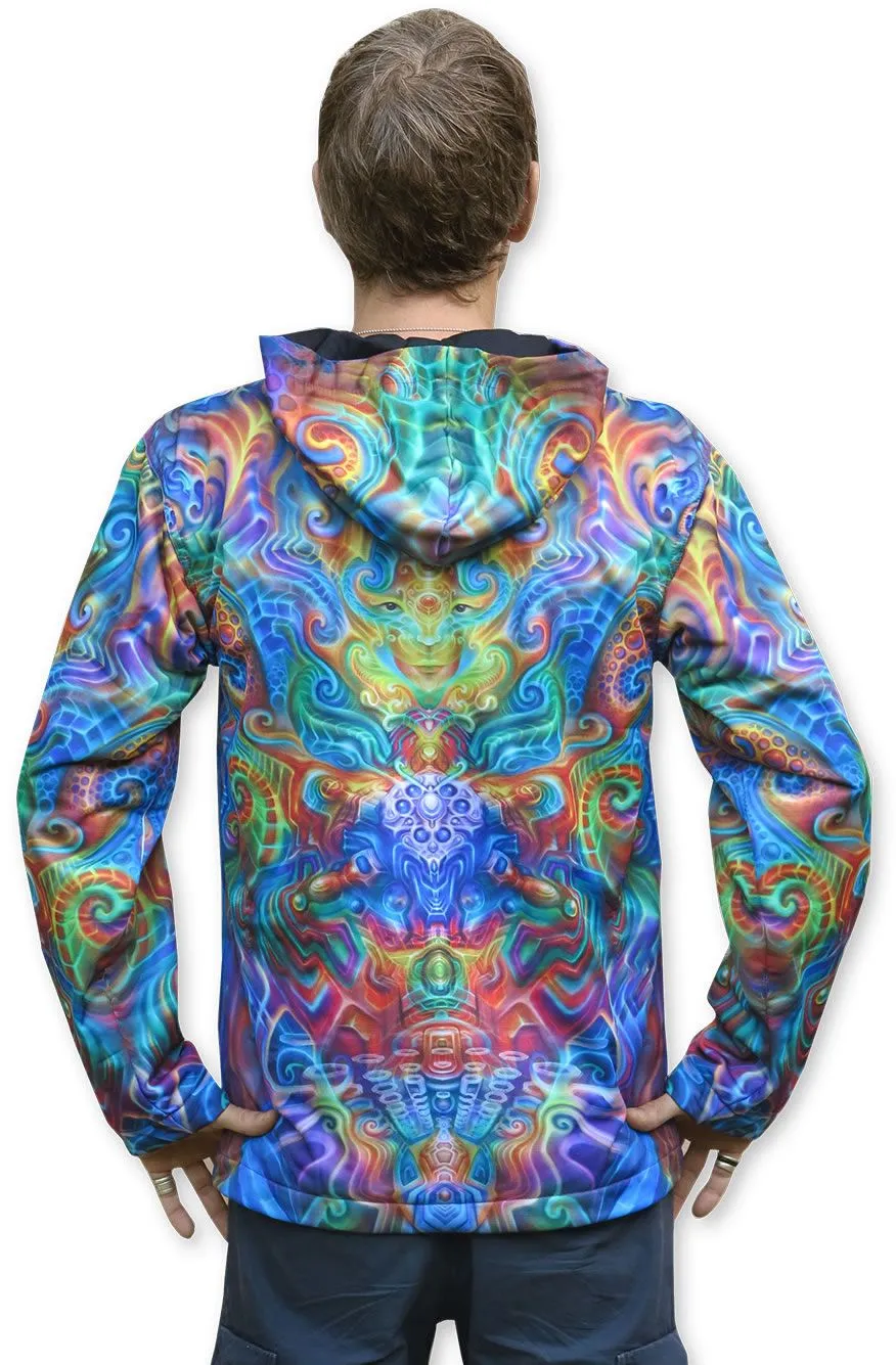 Sublime Hooded  Jacket : Holographic Altar