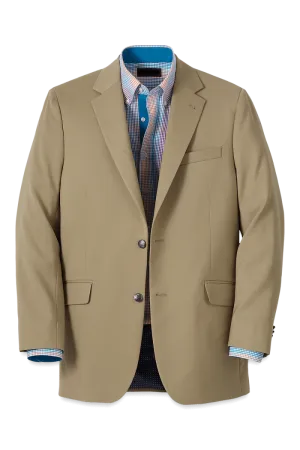 Tan Single Breasted Jacket