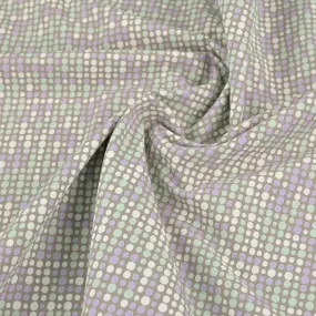 Tan Stretch Twill Printed Fabric 97536