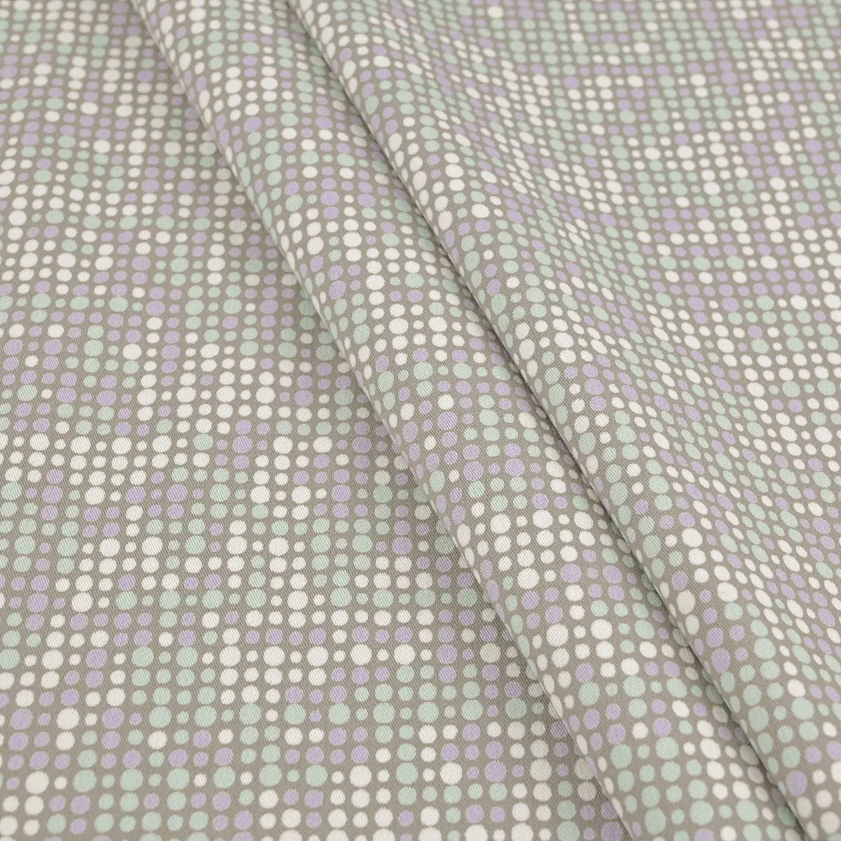 Tan Stretch Twill Printed Fabric 97536