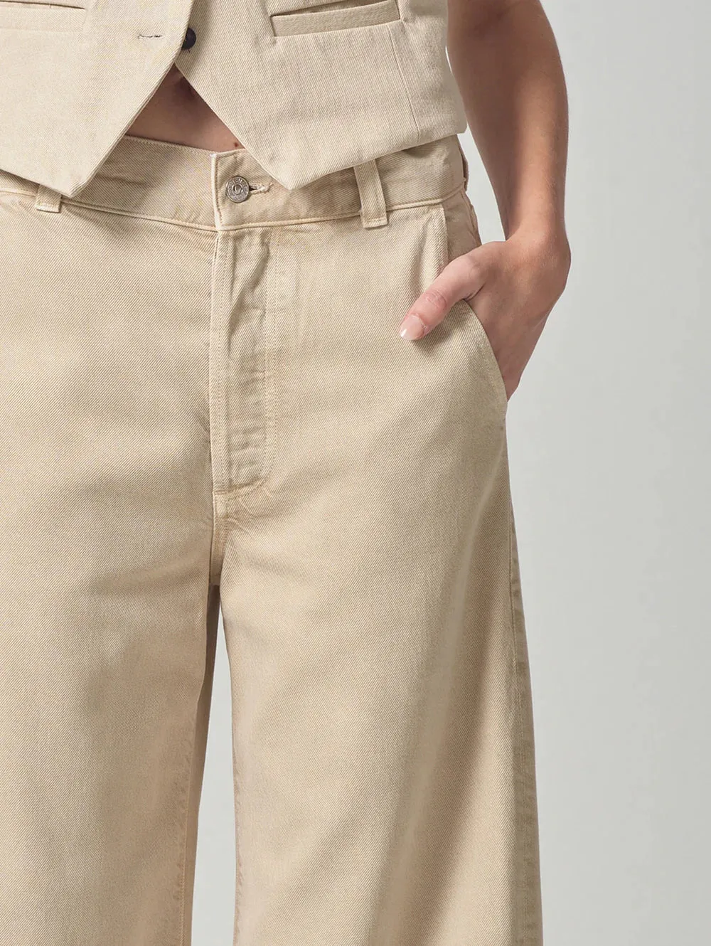 Taos Sand Beverly Trouser