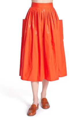 THE CECE SKIRT-POPLIN
