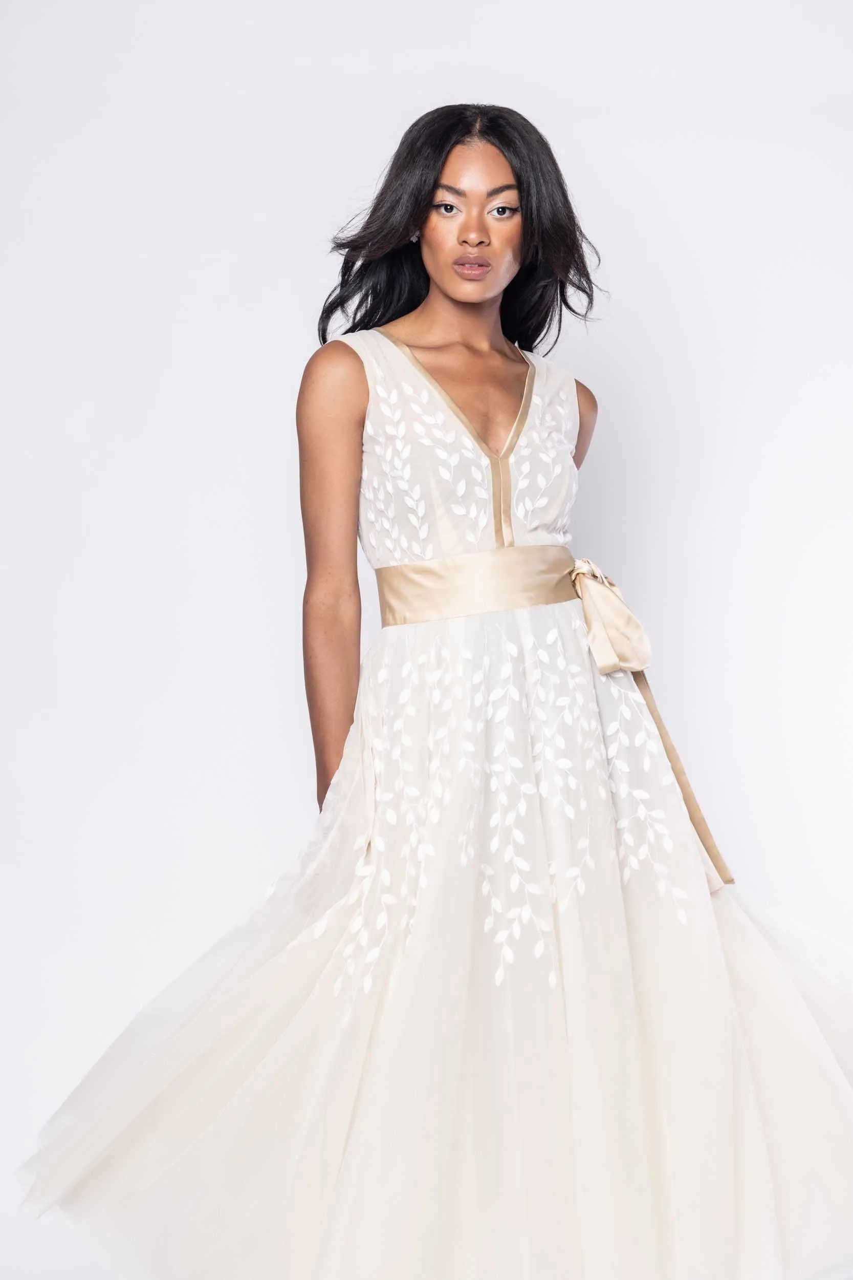 The Odette Dress in Ivory