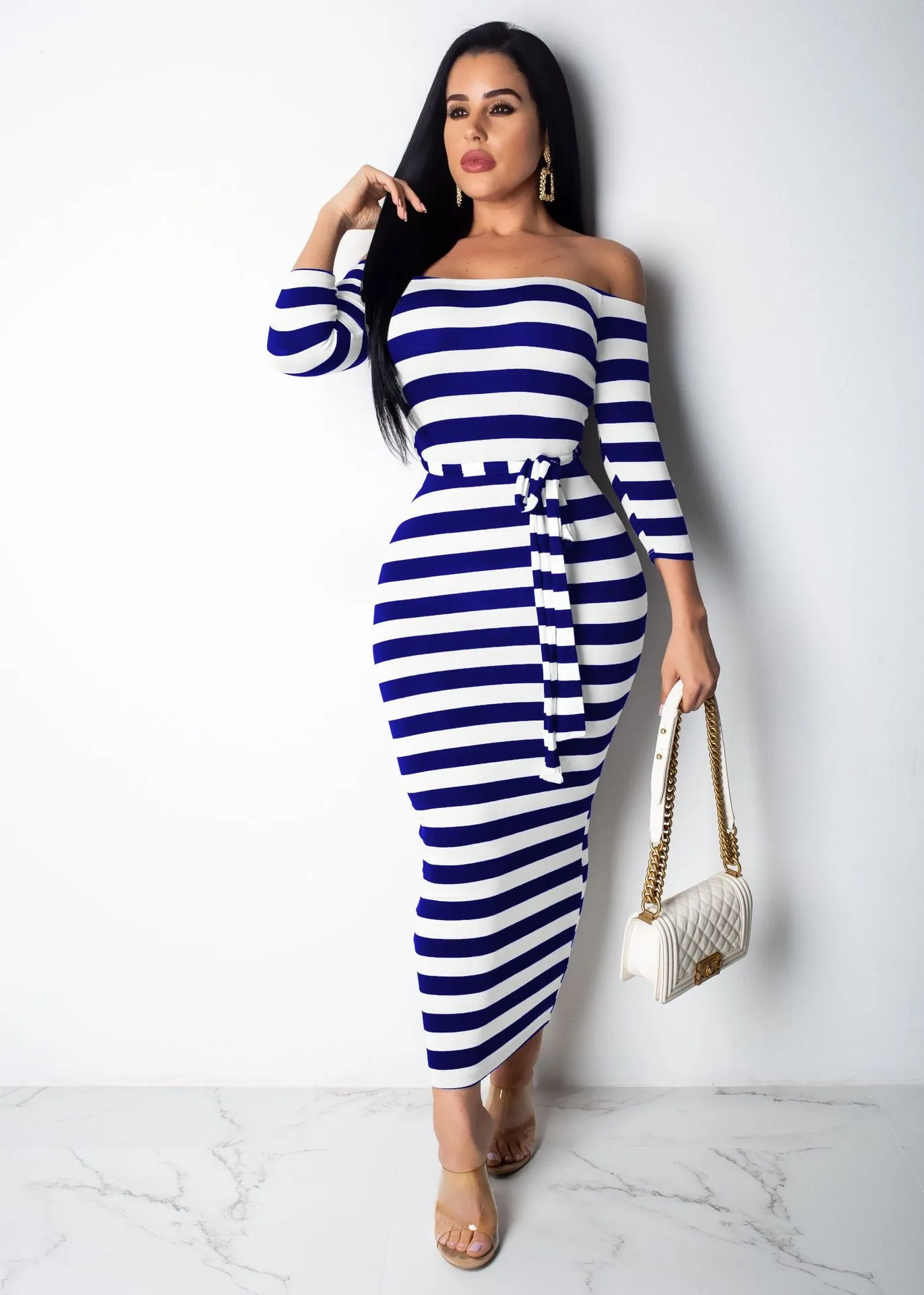 Tightly Wrapped Maxi Dress - Culture Heaven Special