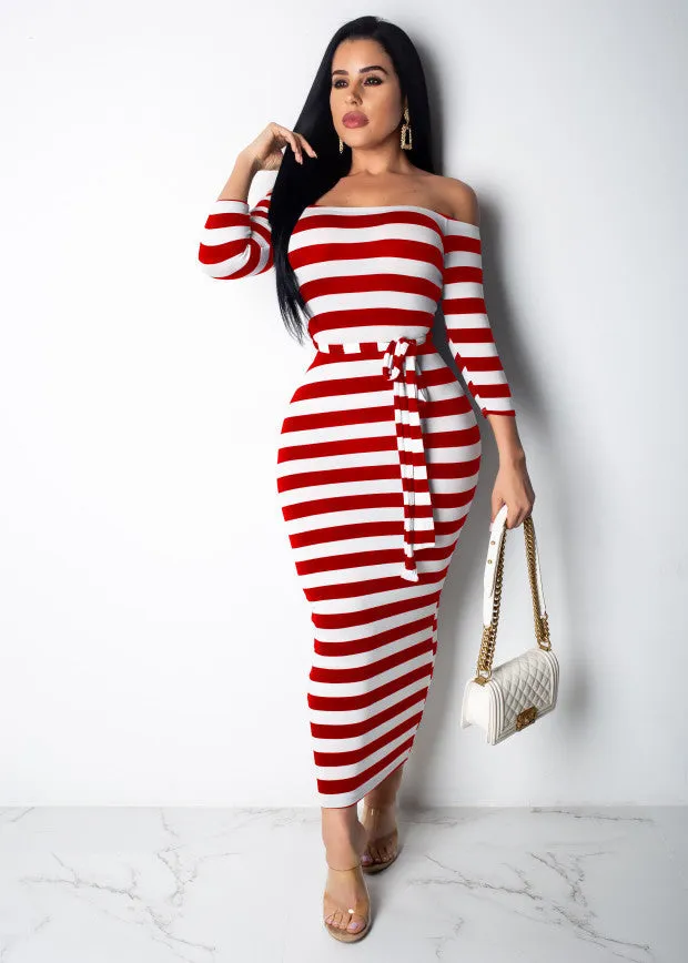 Tightly Wrapped Maxi Dress - Culture Heaven Special