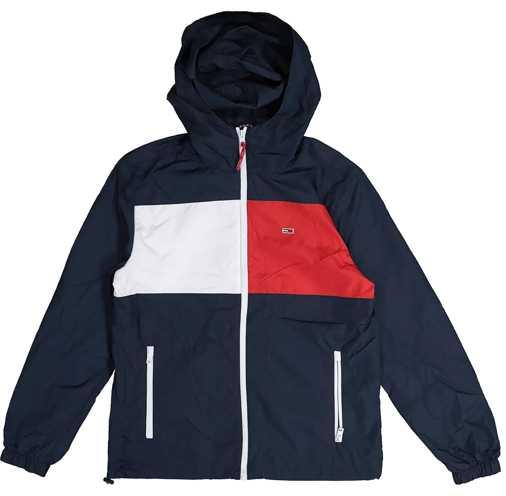 Tommy Jeans Zip Thru Windbreaker Twilight Navy